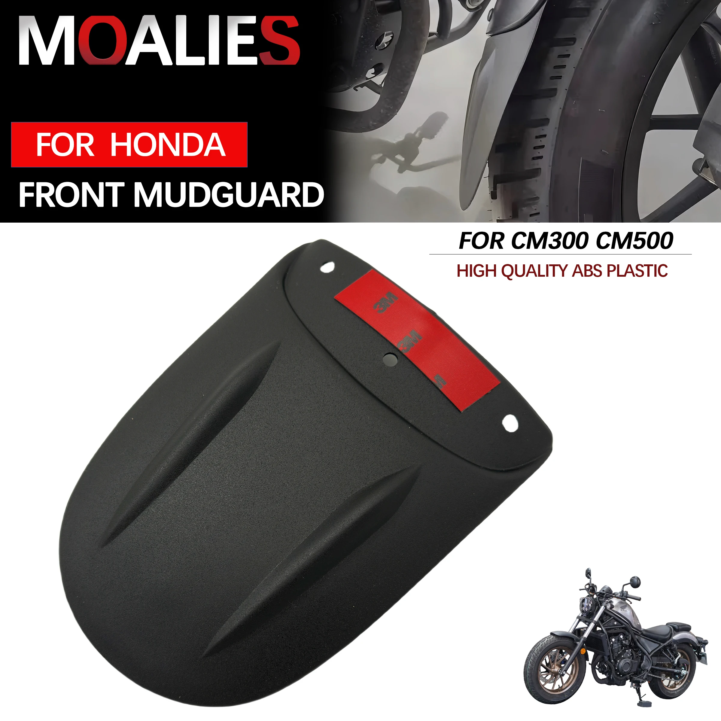 

Для Honda Rebel 500 CMX 300 CM300 CM500 CMX300 CMX500 Удлинитель крыла, защита от брызг, удлинитель переднего брызговика