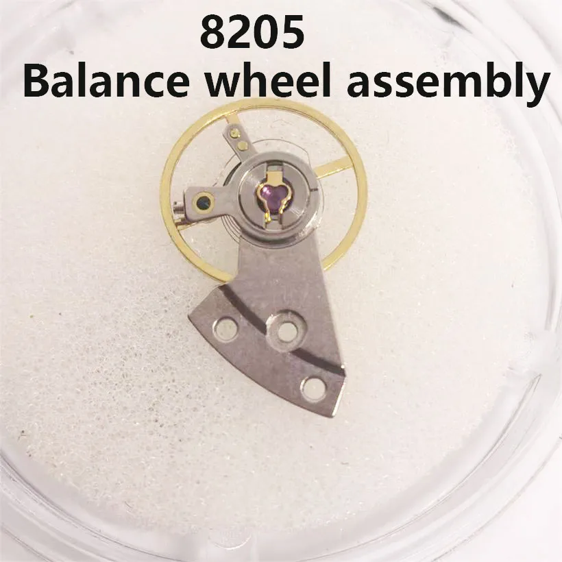 

8205 2813 Movement Full Swing Assembly Watch Repair Parts Suitable for Domestic 8205 Mechanics Movement Balance Wheel Parts