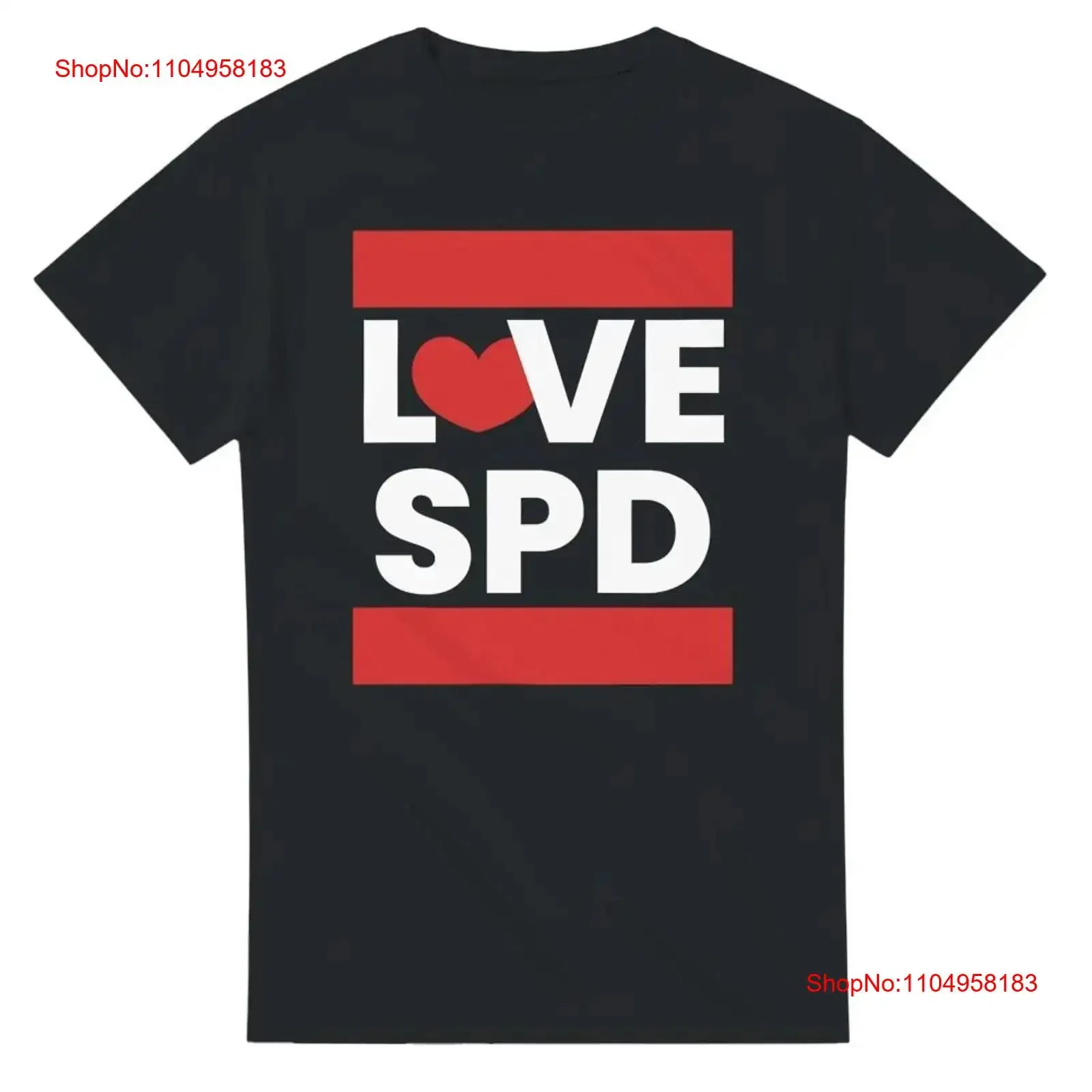 

Футболка Love SPD, размер S 5XL, различная идея, социальный Democrat, винтажная стираная уличная одежда, универсальная, повседневная, слегка мягкая, модная, мужская