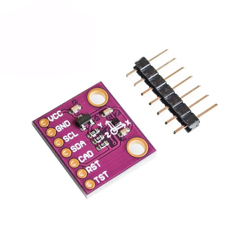 

1/2~50/100Pcs MCU-9911 AK09911C Geomagnetic Hall Sensor Three Axis Compass Magnetometer Module