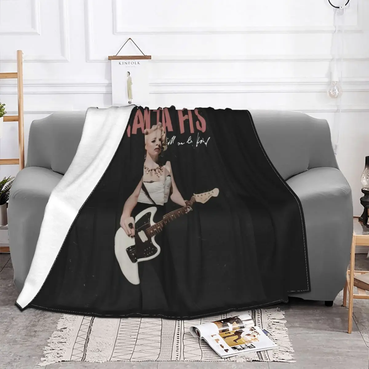 Samantha Fish Kill Or Be Kind Vinyl Cd Cover Small Medium Large Xl Unisex Any Logo Woman Adult Movie Throw Blanket