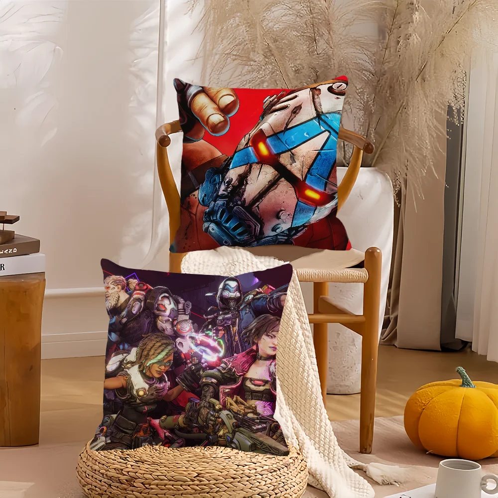 

Game B-Borderlands 4 S-shift C-codes Pillow Case Home Decoration Cushion Cover Suitable For Bedroom Car Office Sofa