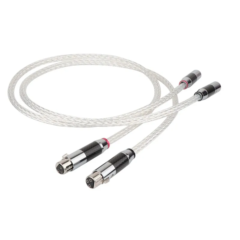 

One pair New Hi-End XLR audio cable Male To Female xlr Plug splitter Audio Balanced Cable HIFI XLR Cable