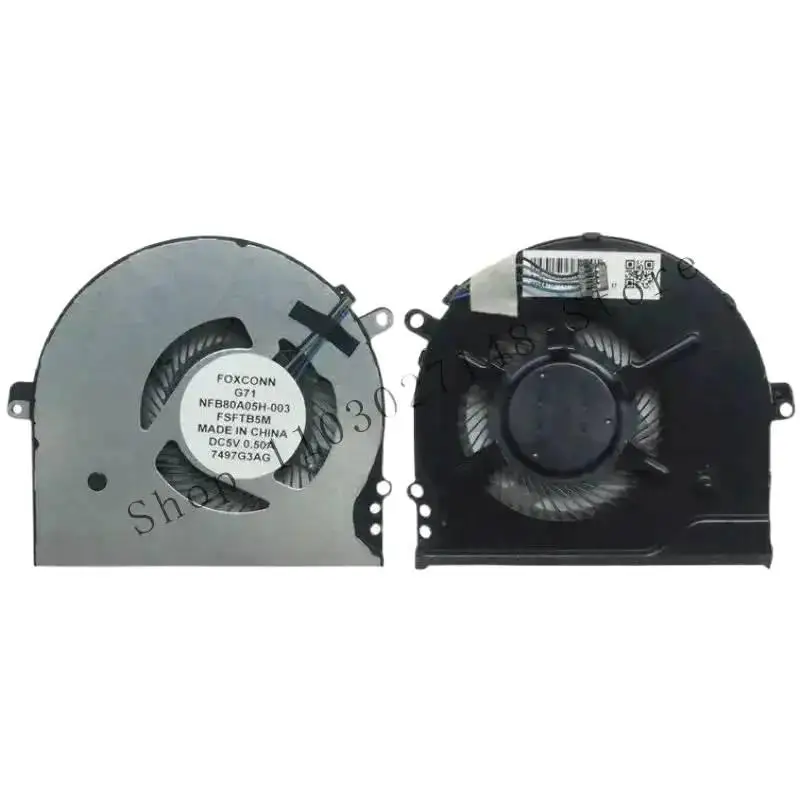 

New CPU Fan For Pavilion 15-CC 15-CK 14-BK 15-CC700 708tx 715TX 710TX NFB80A05H-003 927918 -001 NS75000-16K11 Radiator &&
