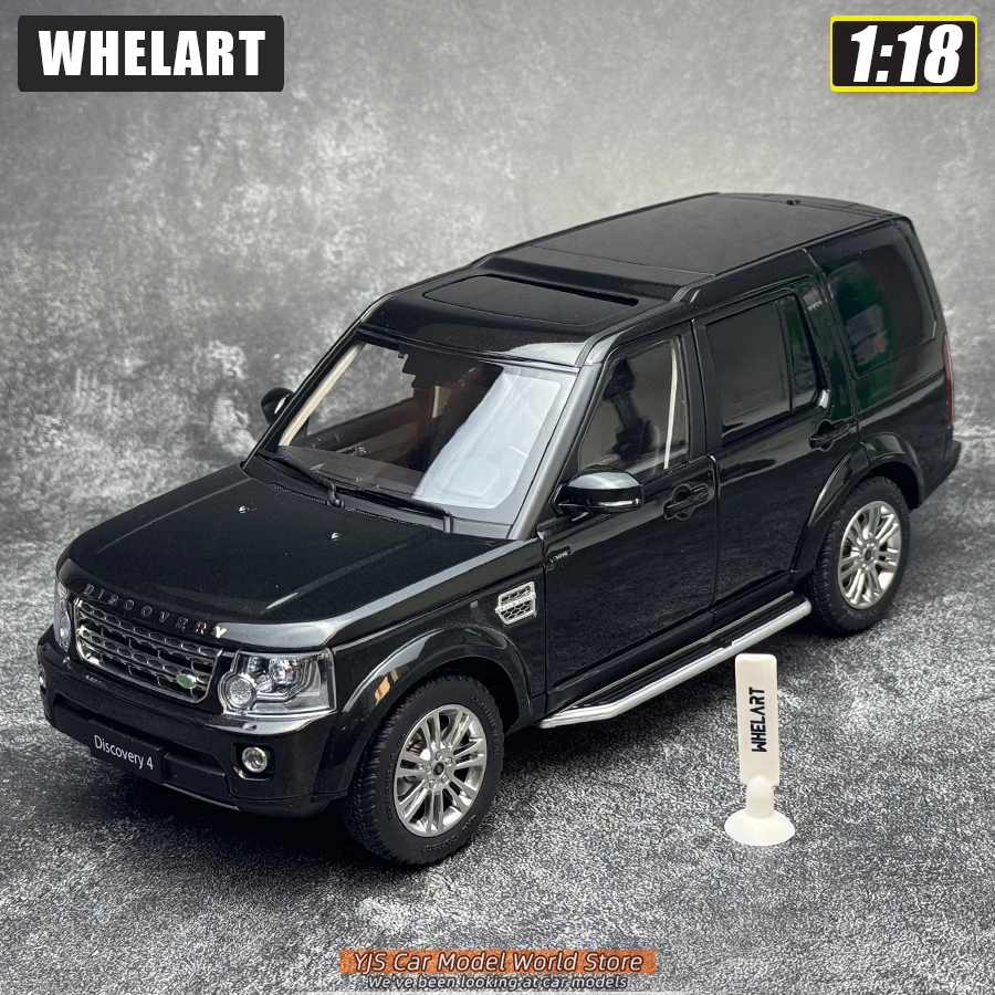 WHELART 1/18 2014 Land Rover Discovery 4 diecast Model Black Green