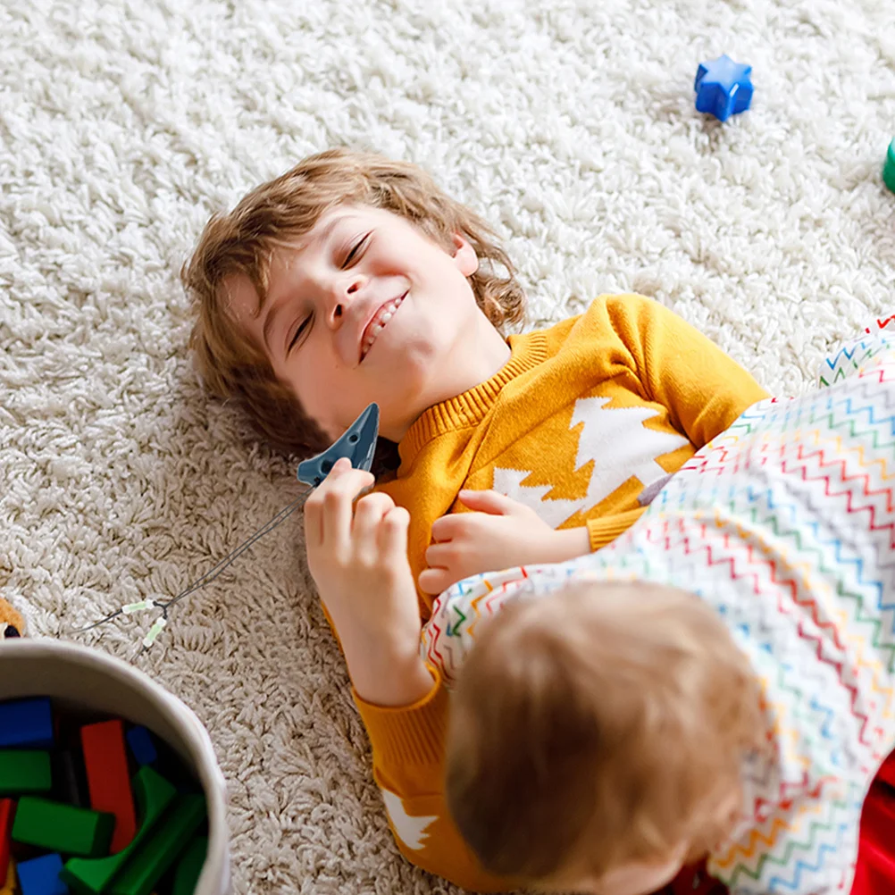 

2Pcs Mini Ceramic 6-Hole Ocarina Light Small Musical Instrument Portable for Kids Beginners Children Ocarina Small Instrument