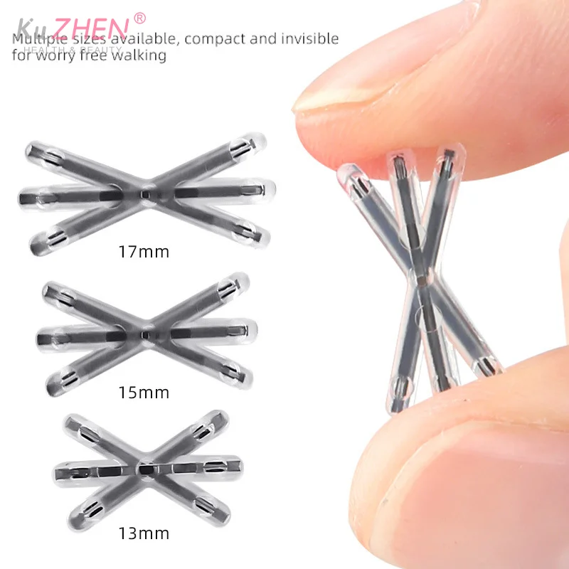 2Pc 13/17MM Ingrown Toenail Correction Tool Ingrown Toenail Treatments Elastic Patch Sticker Toenail Straightening Pedicure Tool