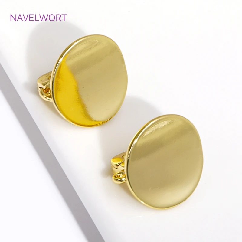 Multi Styles 18K vergoldetes Messing Shvenzy Ohrringhaken Ohrdrahtverschluss, Zubehör für Ohrringe, DIY-Schmuckherstellungszubehör – Detail 28