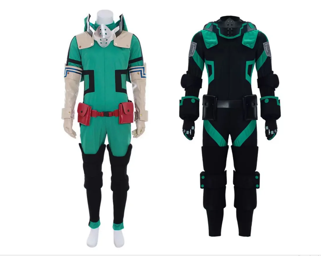 

Mission Boku No Hero Akademia Izuku Midoriya Deku Cosplay Costume Halloween Carnival Party Clothing