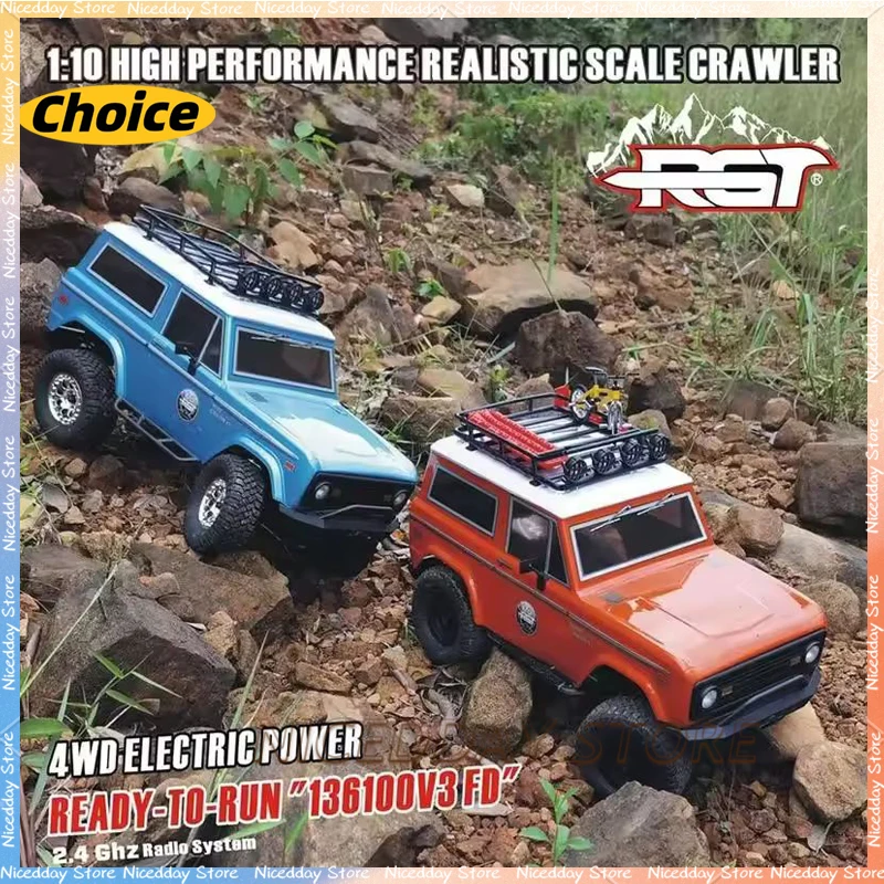 

RGT Радиоуправляемый автомобиль 1:10 4wd Гусеничный внедорожник с дистанционным управлением Rock Cruiser Rc-4 136100 v3 4x4 Водонепроницаемый электромобиль игрушки для детей