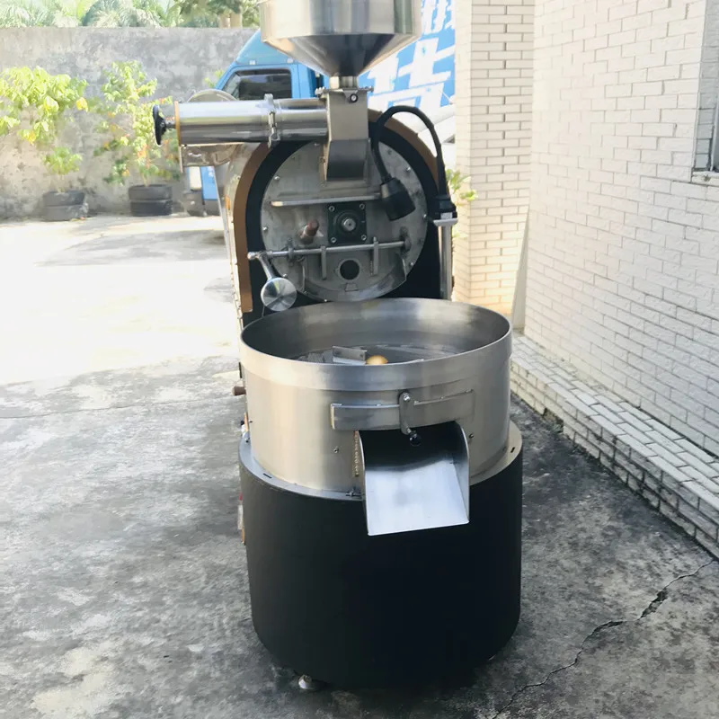 Yuedingfeng 10 كجم ماكينة تحميص القهوة معدات الآلات الغذائية ماكينة التحميص حبوب البن الغاز المحمصة القهوة