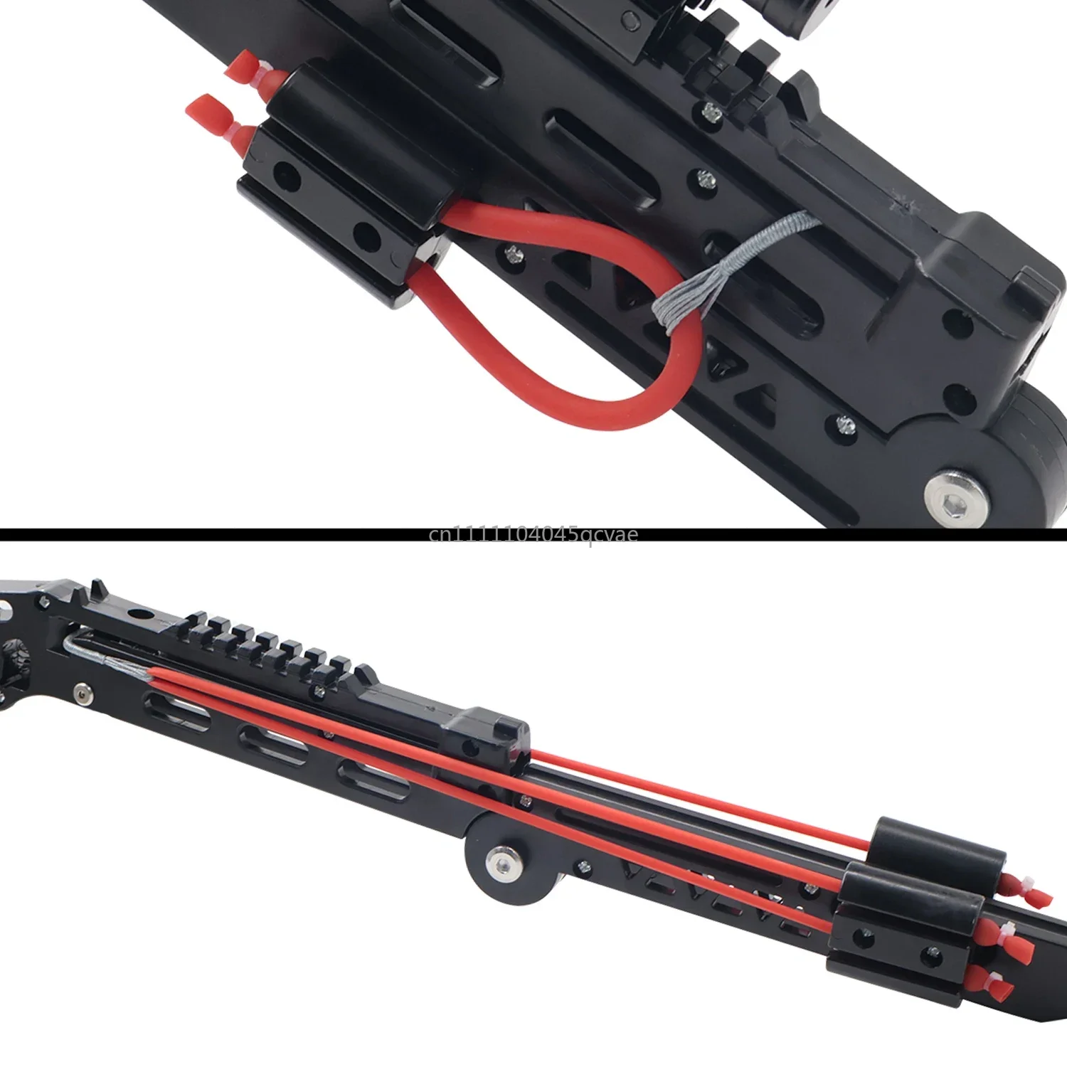 Folding Slingshot Rubber Band Accessories, DIY Slingshot Parts, Fixed Rubber Band Clip, Rubber Band Hunting Accessories.