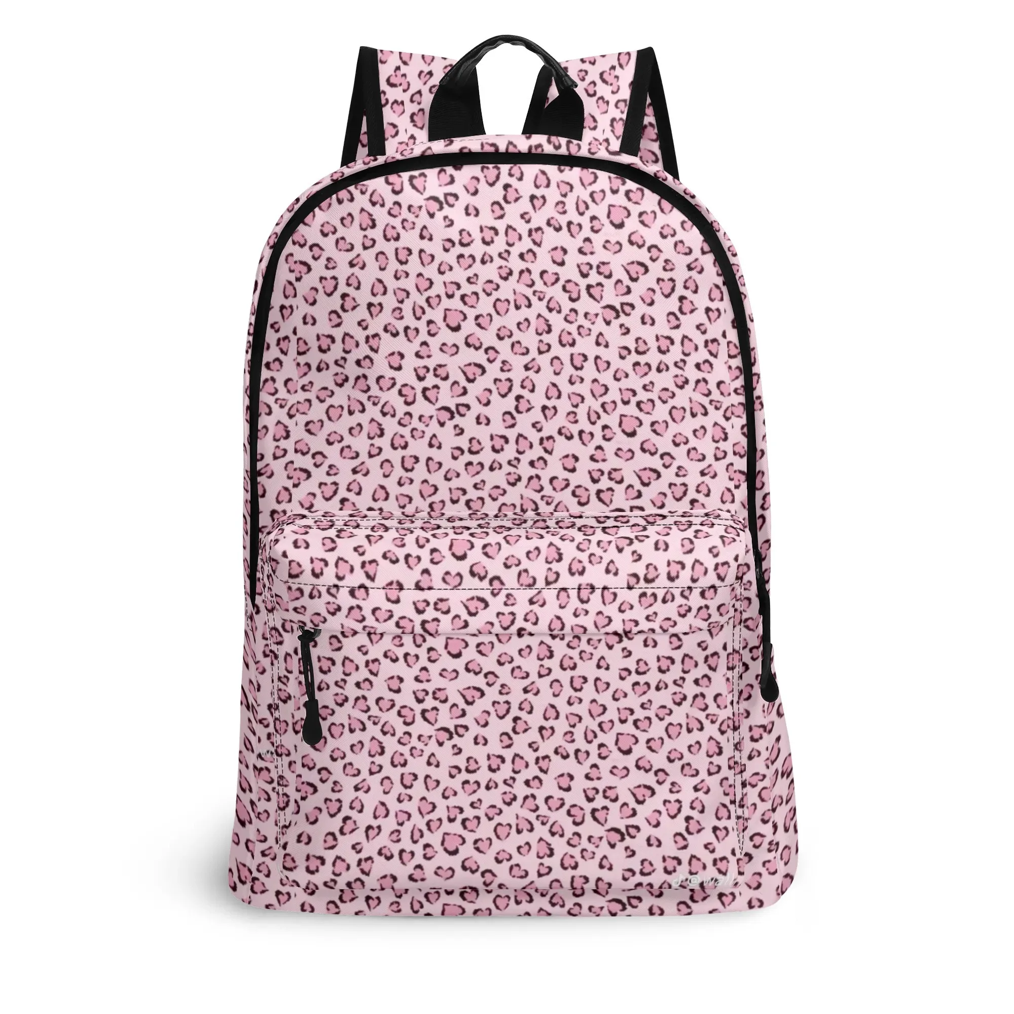 Flor 3D impresso borboleta Schoolbag, Custom Back to School Season, Mochila de grande capacidade, 17 "Laptop Backpack