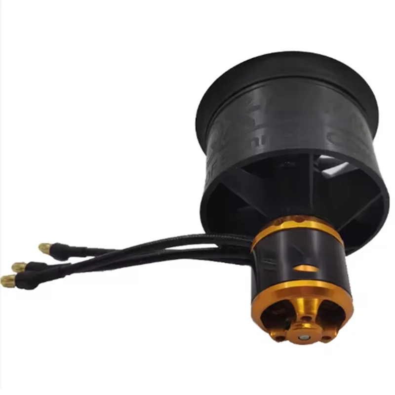 【Artículos más vendidos】Motor sin escobillas QF2611 3300/4000/4600/5000Kv nuevo ventilador con conductos EDF de 50Mm 12 aspas CW CCW para avión RC