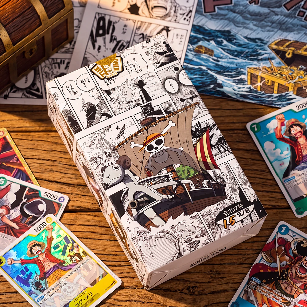 18Packs/box Proxy OPCG Random Collection Card Blind Box Anime Series Boa Hancock Luffy Nami Don Manga Card Battle Foil Card Gift