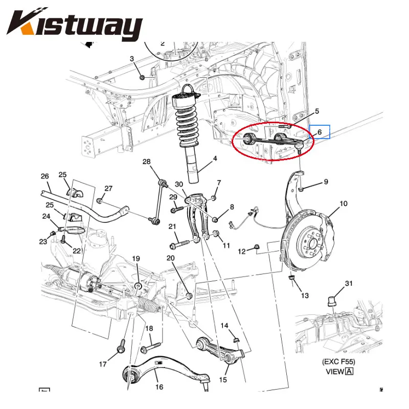 2PCS Good Quality Front Upper Control Arm Kit For Cadillac NEW SRX XT4 CT6 2016- 22927215 22927216