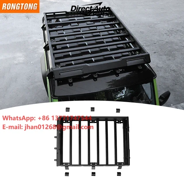 Auto Exterior Parts Car Organizer Cargo Roof Rack Basket Luggage Carrier for Suzuki Jimny 2019+