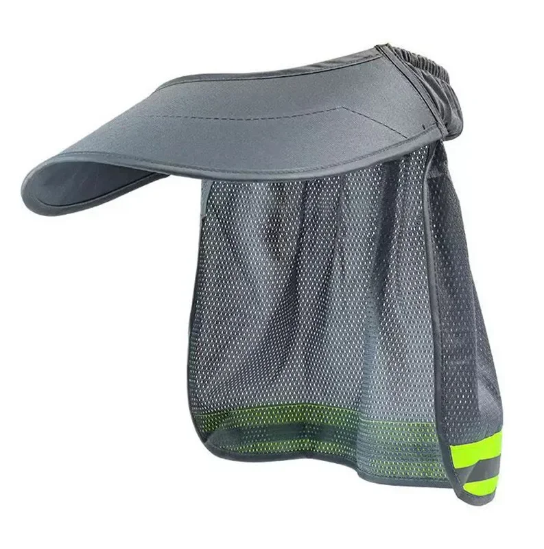 Hard Hat Shade Full Brim Hard Hat Sun Shield Anti-UV Breathable Safety Helmet Visor Adjustable Tightness For Labor Protection