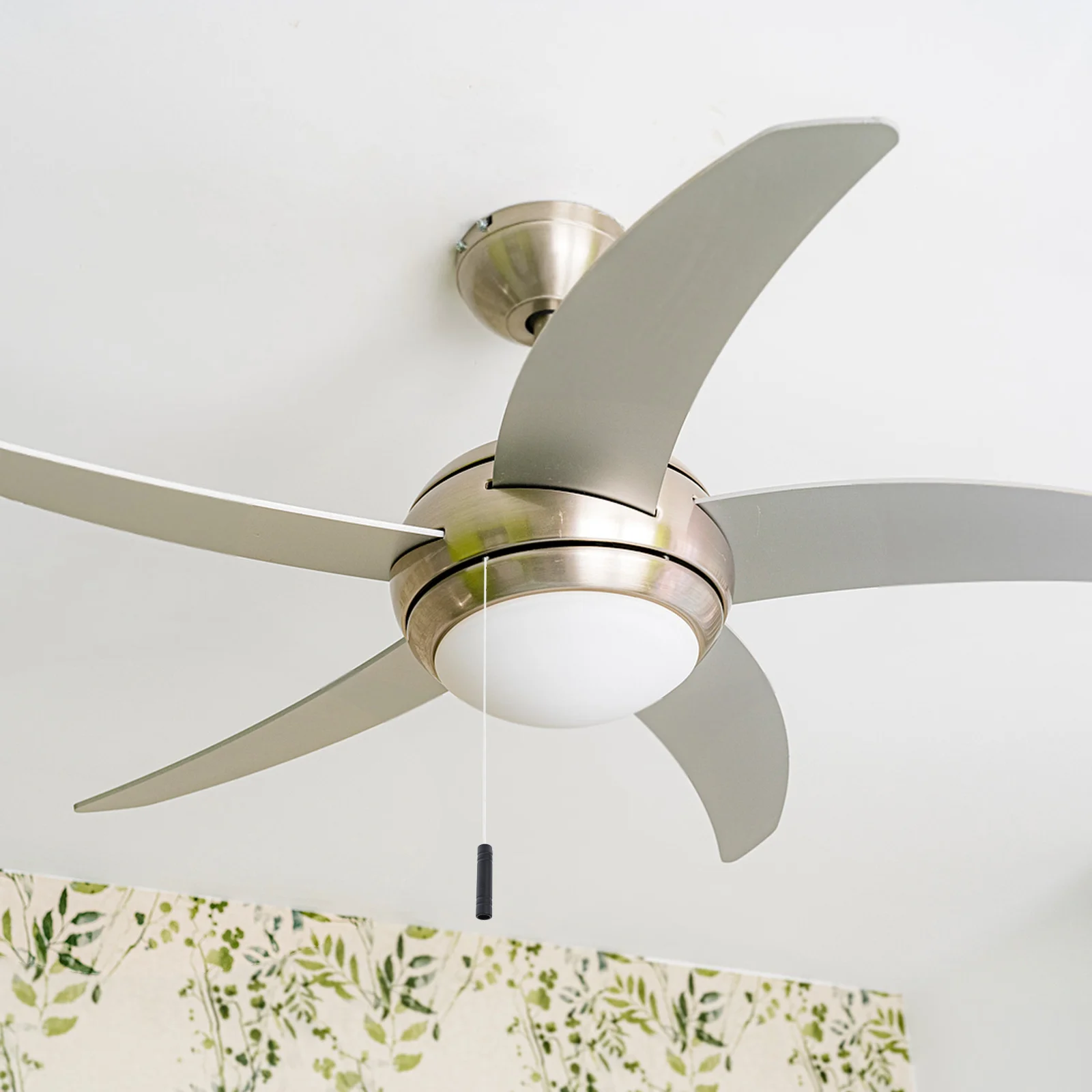 Maniglia di ricambio per luce da bagno, ventola da soffitto, corda da tiro, cavo per lampada a sospensione da 1,5 m, cavo di ricambio per luce da bagno