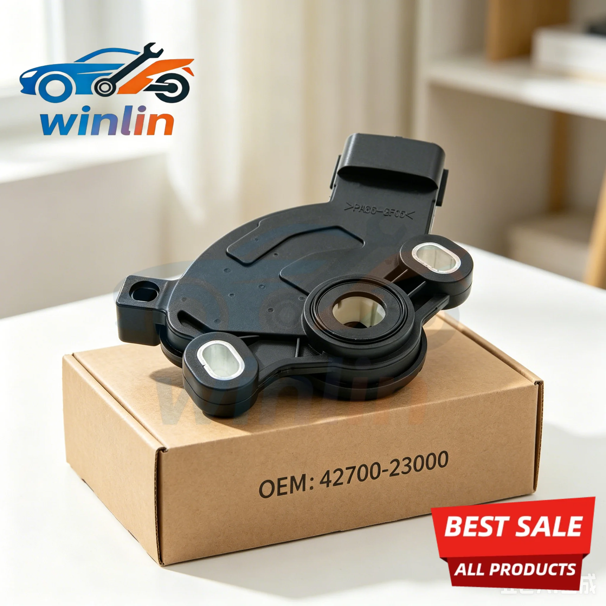 42700-23000 Neutral Safety Inhibitor Switch for Kia Spectra Spectra5 SX 2007-2009 Soul 2010-2011 Transmission Switch