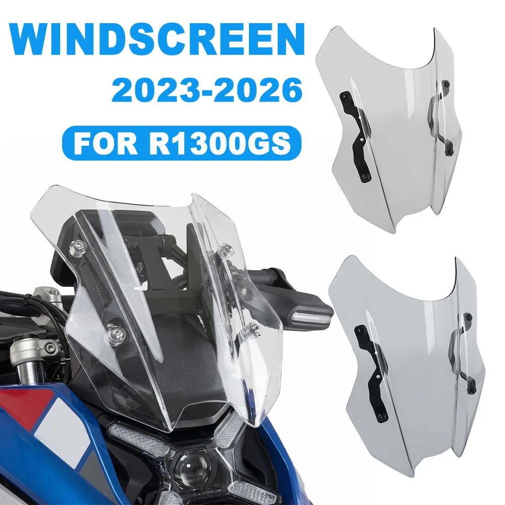 

For BMW R1300GS R1300 GS R 1300 GS 2023-2026 Motorcycle Front Windshield Sport Screen Windscreen Wind Deflectors Accessories