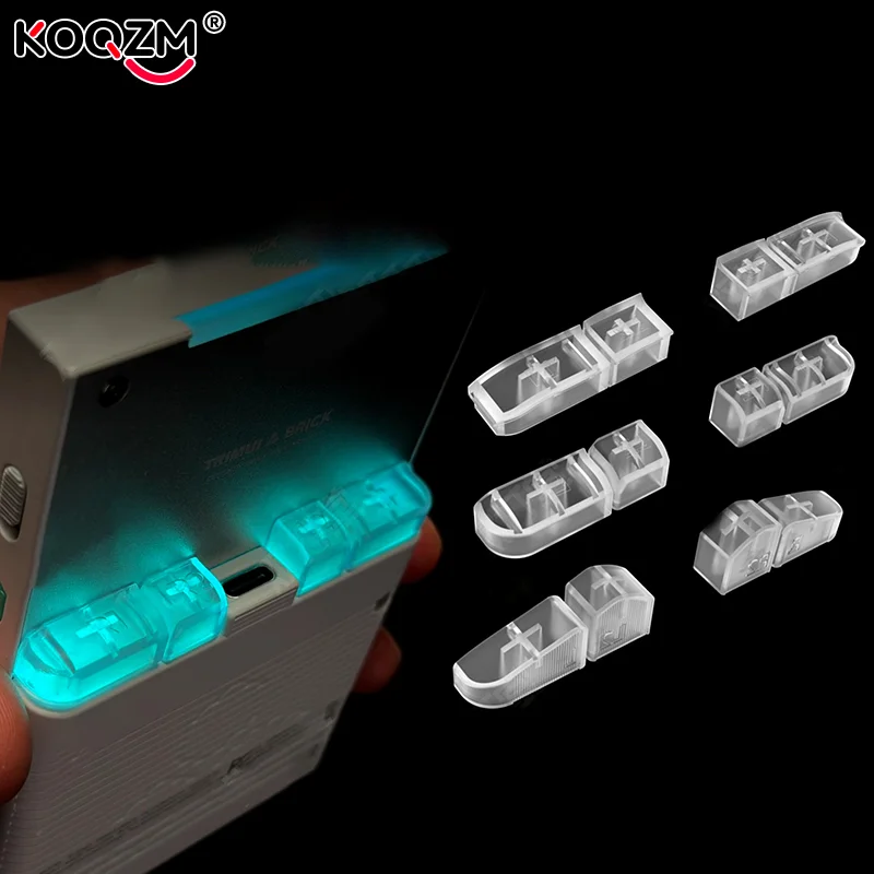 TRIMUI BRICK Transparent Backlit Keycaps Set, Game Accessory Replacement Set