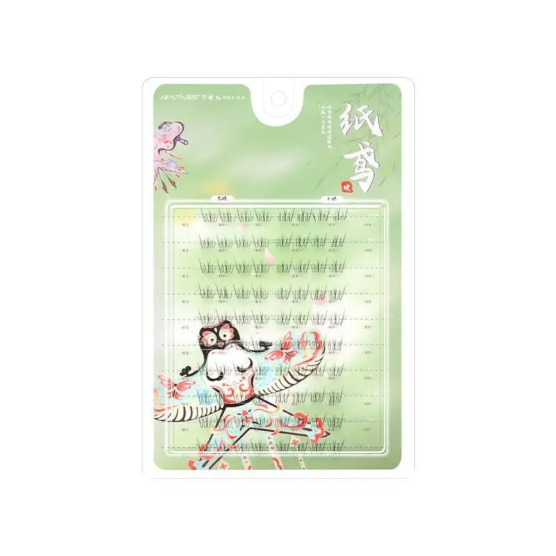 

Wanpin's Glue-free False Eyelashes Look Naturally Photogenic. Single Clusters Of Eyelashes With Self-adhesive Lower Eyelashes