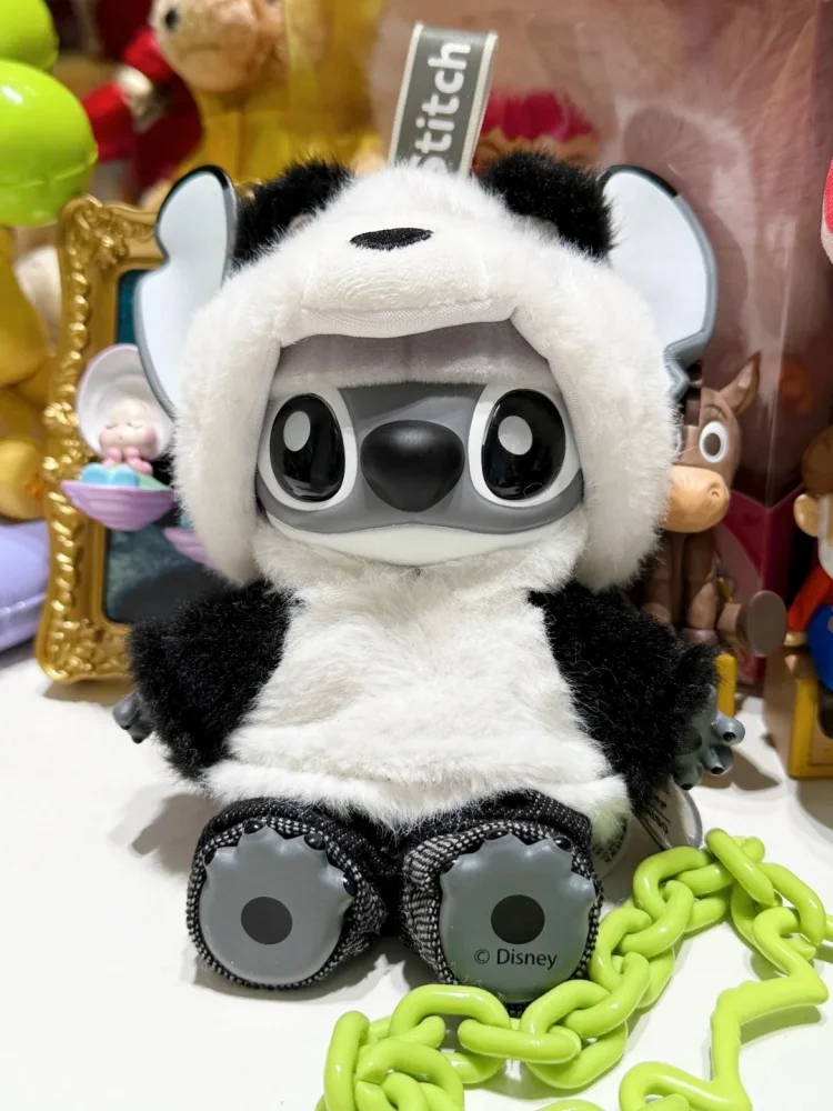 Pendentif élévateur en peluche Panda en vinyle Original, figurine de dessin animé Kawaii, modèle de décoration, jouets à collectionner