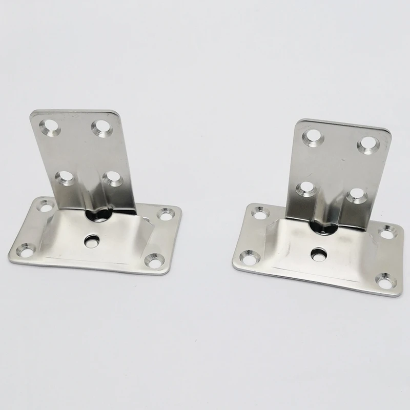 4 Set Marine Grade Stainless Steel Table Bracket Set Removable Multiple Usage For House Boat Marine Accessories Hardware