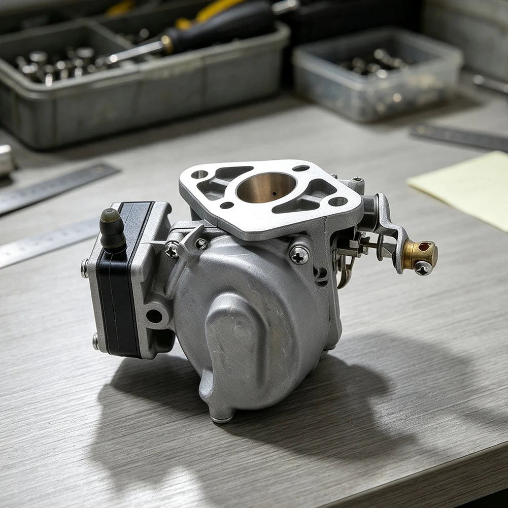 OE-Referenced Carburetor Assembly for 2-Stroke For Outboard Motor 6HP 8HP Applications Matching 6G1 14301 00 and 6G1 14301 01