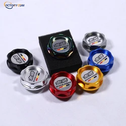 Car Oil Fuel Tank Cap Engine Filler Machine Oil Cover For Honda Civic D/B/H/K/F/L Series Mugen Cover