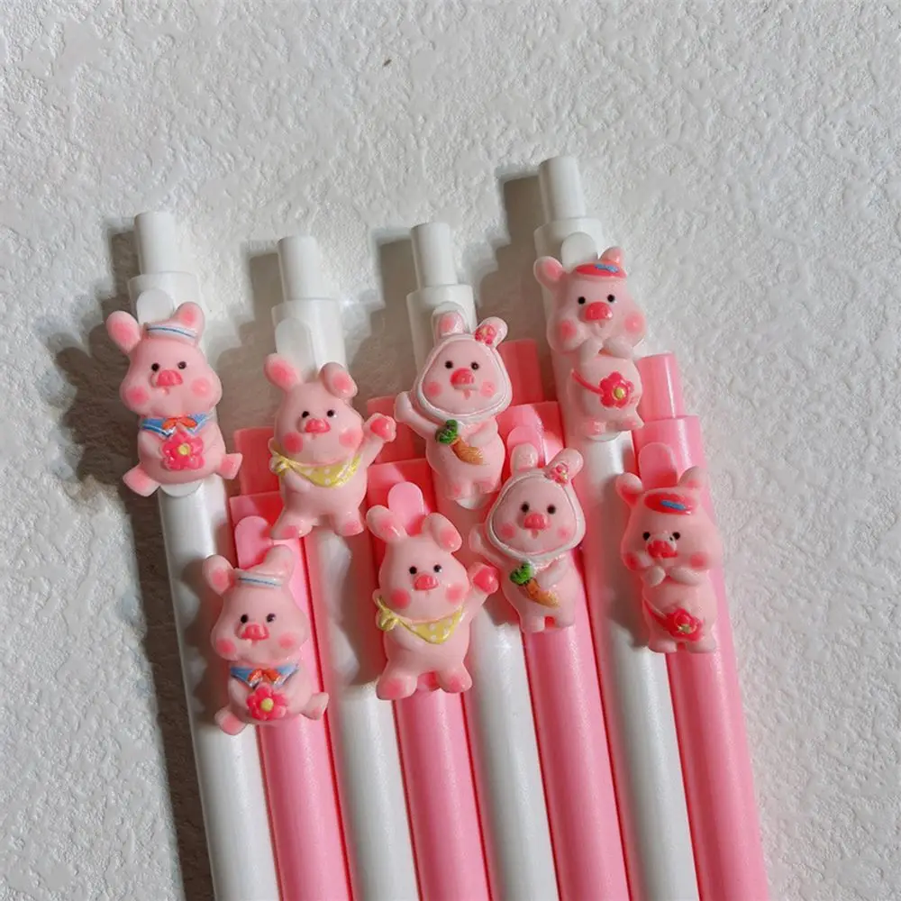 Niedliche Cartoon Design Kugelschreiber 0,5mm Bär Pfirsich Astronaut Schreiben Gel Stifte Presse Typ Rollerball Stift Lernen Bürobedarf – Detail 7