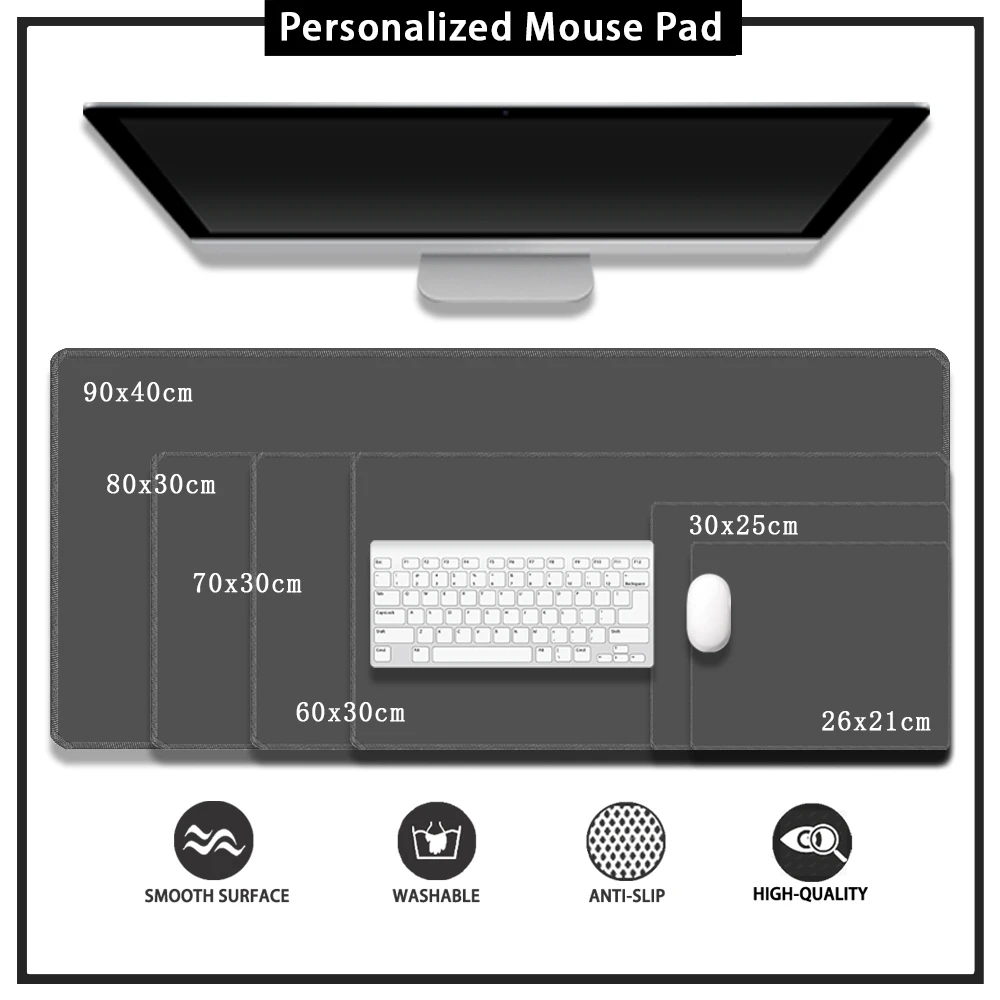 لوحة ماوس بوكيمون كارتونية للألعاب بحافة قفل مطاطية مقاس XL ملحقات كبيرة للوحة مفاتيح الكمبيوتر المحمول سجادات مكتبية للعب