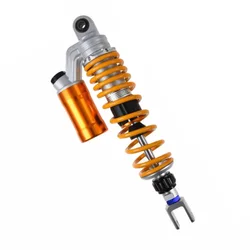 Motorcycle Scooter section adjustable rear air shock absorbers For Honda Suzuki Yamaha Kawasaki BW 125 Dirt Bike Gokart Quad ATV