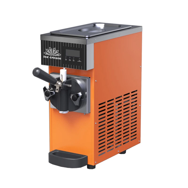 

Commercial Soft Ice Cream Machine 110V/220V Small Vertical Table Type Single Head Freeze Equipments