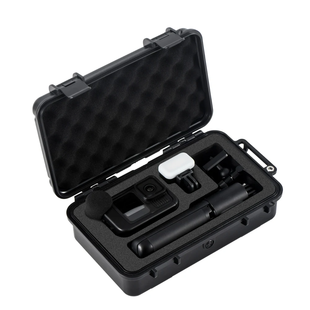 고프로 히어로 13, 12, 11, 10/9 카메라 액세서리용 하드 쉘 케이스, 방수 휴대용 보관 케이스