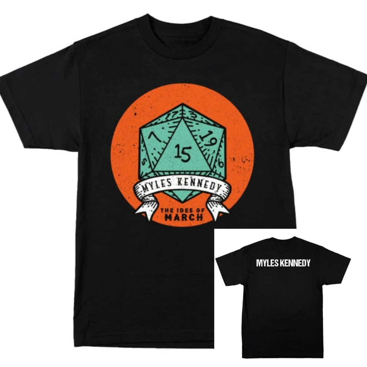 Myles Kennedy The Ides of March Band T-Shirt 100% Cotton Graphic Tee Men Women Summer Streetwear Top