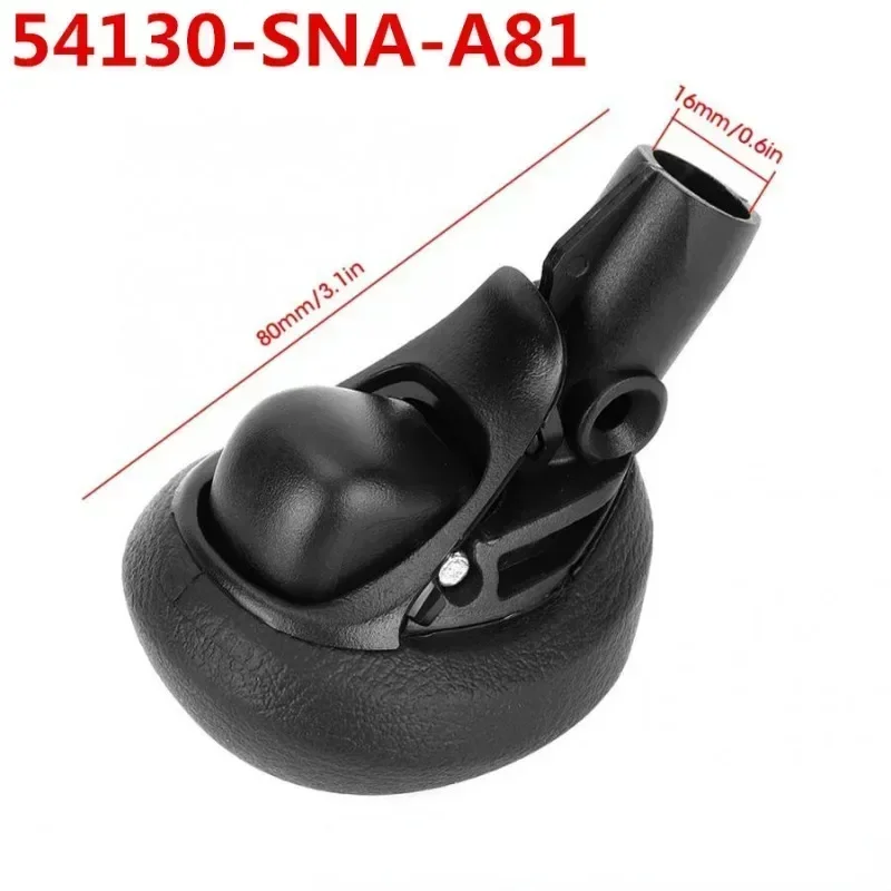 For Honda Civic 2006~2011 2008 Brake Handle Gear Shift Knob Cover Left Hand Drive Gear Shift Knob 47115-SNA-A82ZA 54130-SNA-A81