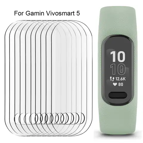 For Gamin Vivosmart 5 Smartwatch Screen Protector Soft TPU Protective Film Accessories