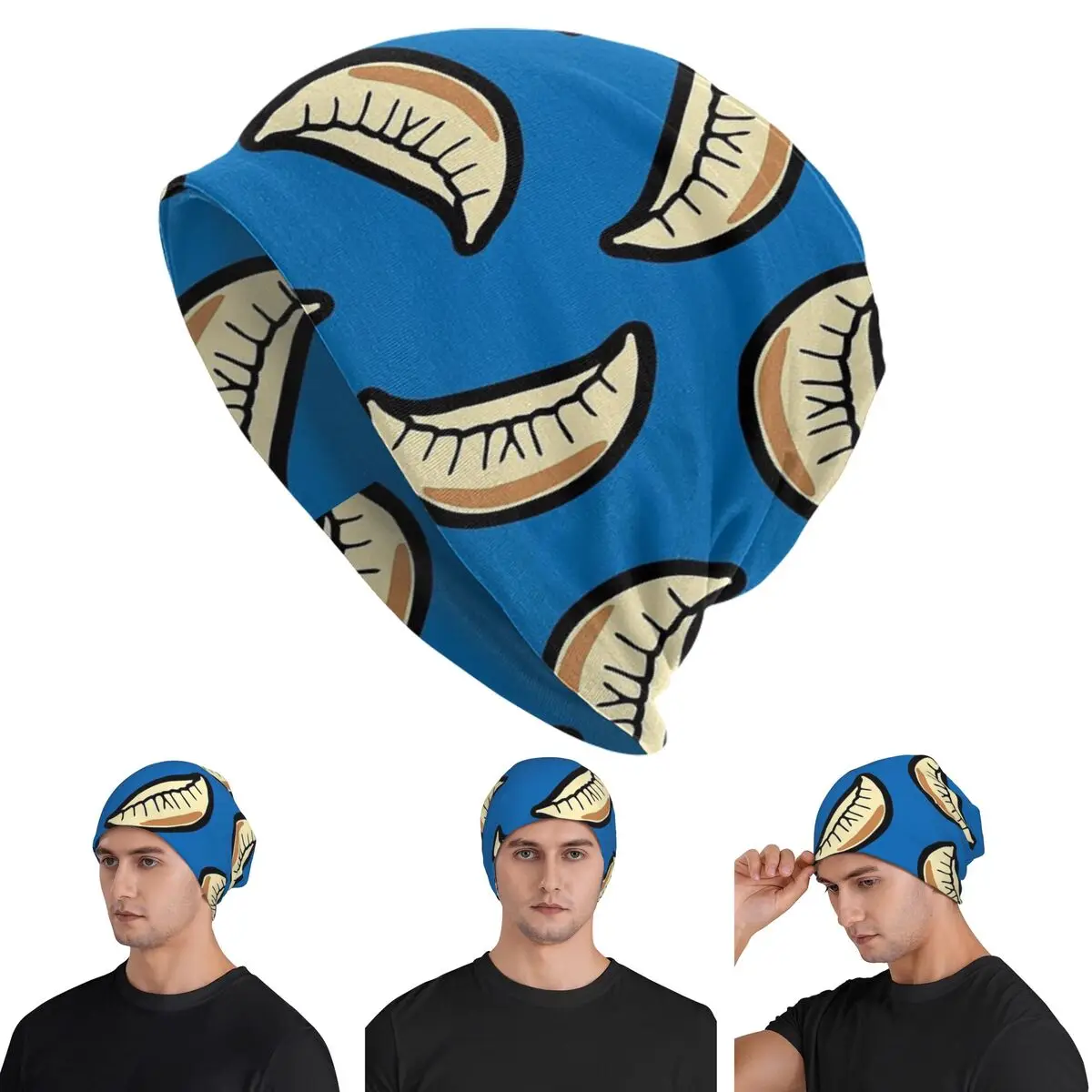 gyoza-bolinho-padrao-cranios-gorros-chapeus-quentes-outono-inverno-ao-ar-livre-bone-de-malha-para-homens-mulheres-adultos