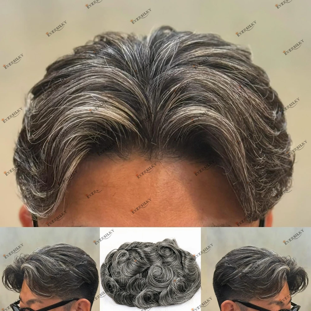 واقعية Skinlike رخيصة الجلد قاعدة 100% الشعر البشري الشعرية الاصطناعية قطع الشعر غير قابلة للاكتشاف الإسكالوب الجبهة رخيصة شعر مستعار