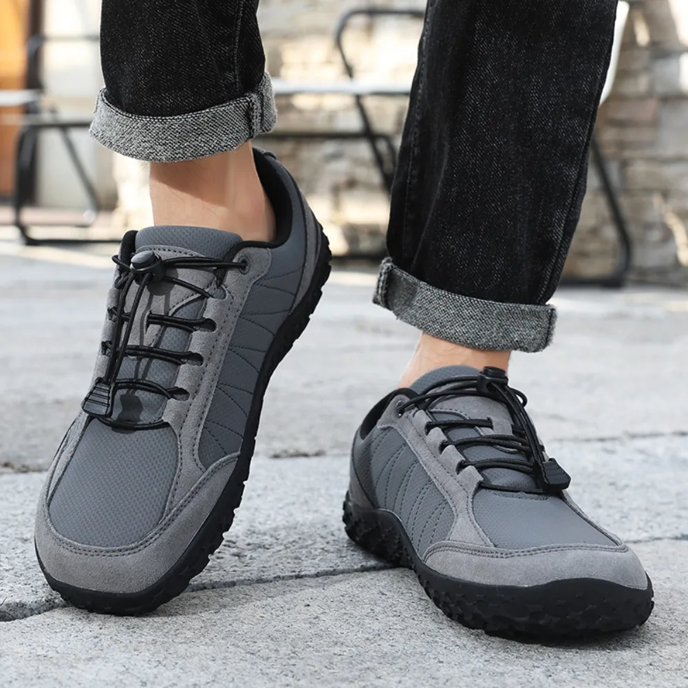 High Quality Outdoor Sneakers Men Women Plus Size 36-48 Wide Toe Men's Walking Shoes Non-slip Barefoot Shoes Unisex Sports Shoes
