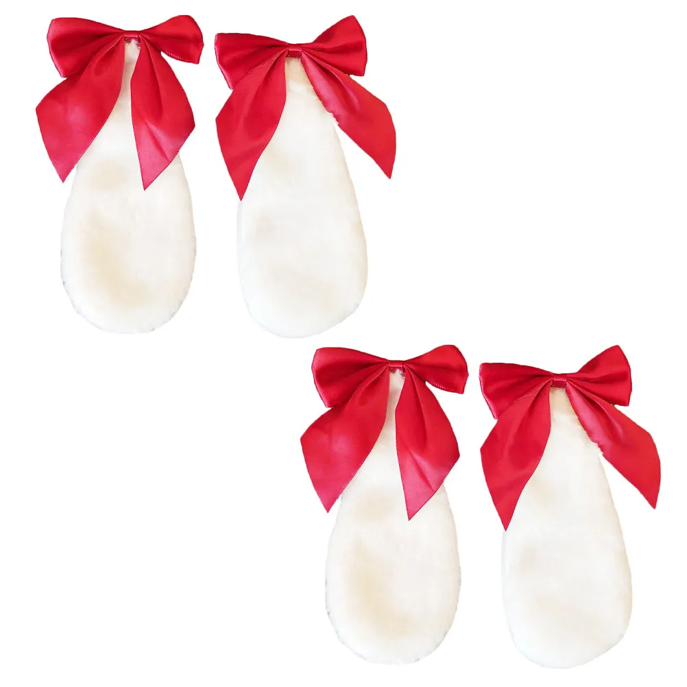 

4pcs Bunny Ears Hairpin Rabbit Lop Ears Hair Clips For Lolita Barrettes Sweet Bowknot Cartoon Cosplay Hair Accessories