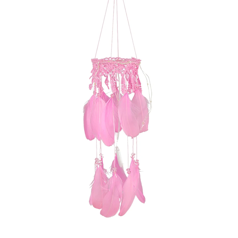 

Colorful Dream Pendant Wall Home Car Decor Photo Room Decor With Light Prop Bedroom Living Night Catcher Pendant
