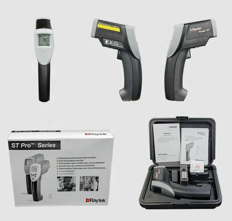 

accurately and safely Raytek RAYST61 ST Pro Plus Infrared (IR) Thermometer with -25 to 1100 F,30:1 Optics