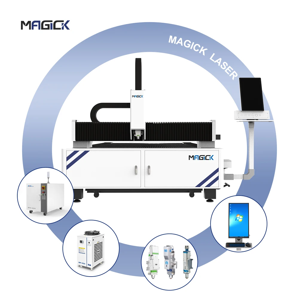 고품질 금속판 절단기 MK-3015S 레이툴스 광학 렌즈 절단기