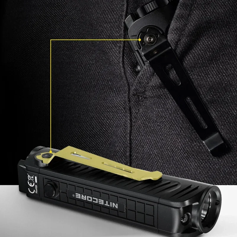 NITECORE P18 Tactical Flashlight  XHP35 HD 1800 lumen beam throw 182 meters search reacue light With 18650 Battery