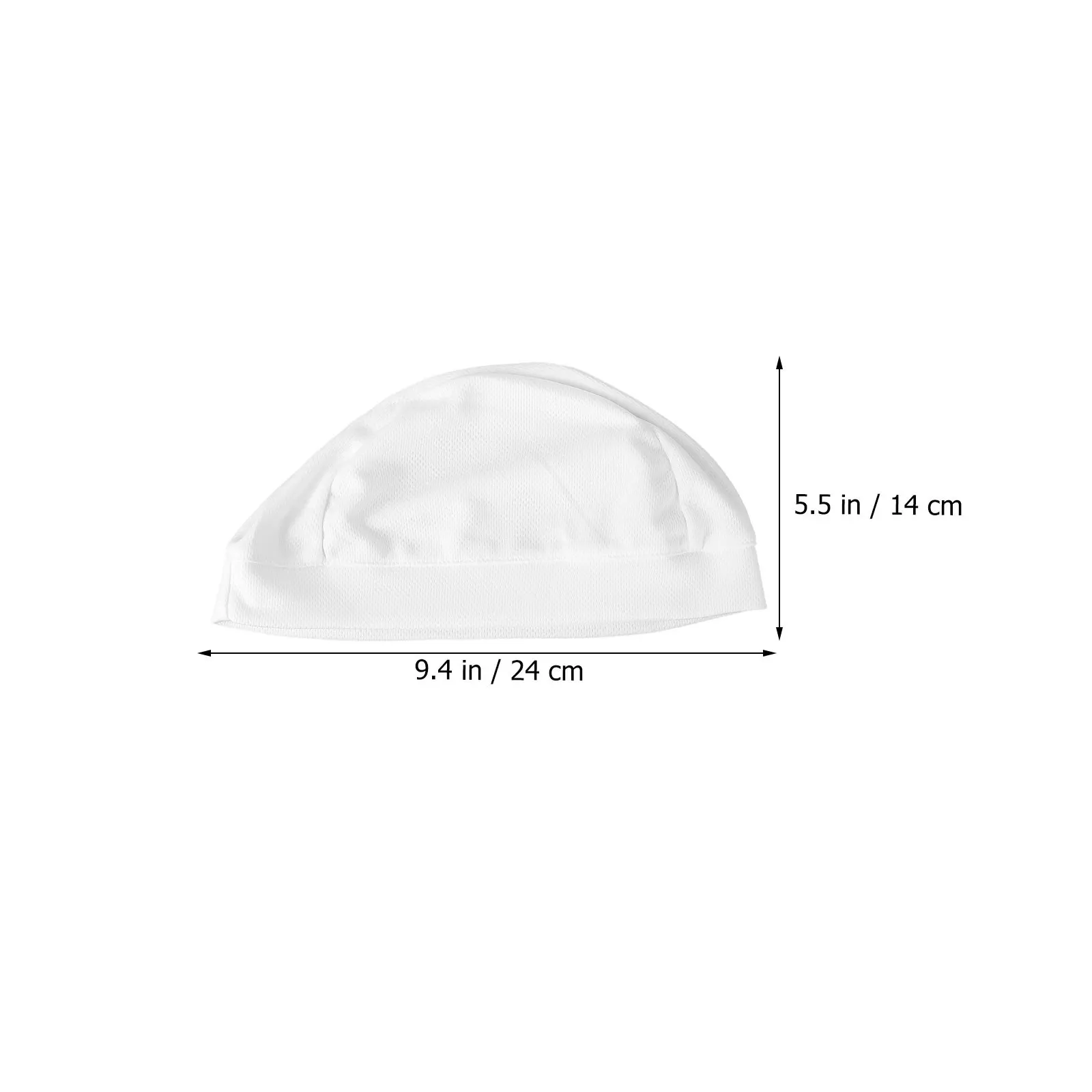 

High Elasticity Quick Dry Cycling Beanie White Sweatband for Men Women Sports Activities Quick Dry Cap Cycling Cap