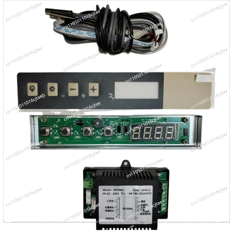 For RK306A Thermostat, Freezer Computer Board, Refrigerator with Accessories