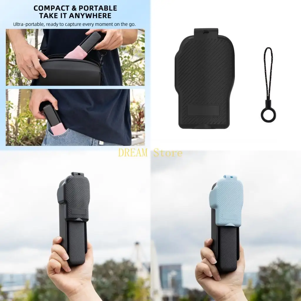 

Flexible Lens Cover for Pocket 3 Camera Shockproof AntiCollision AntiDust Caps best sale